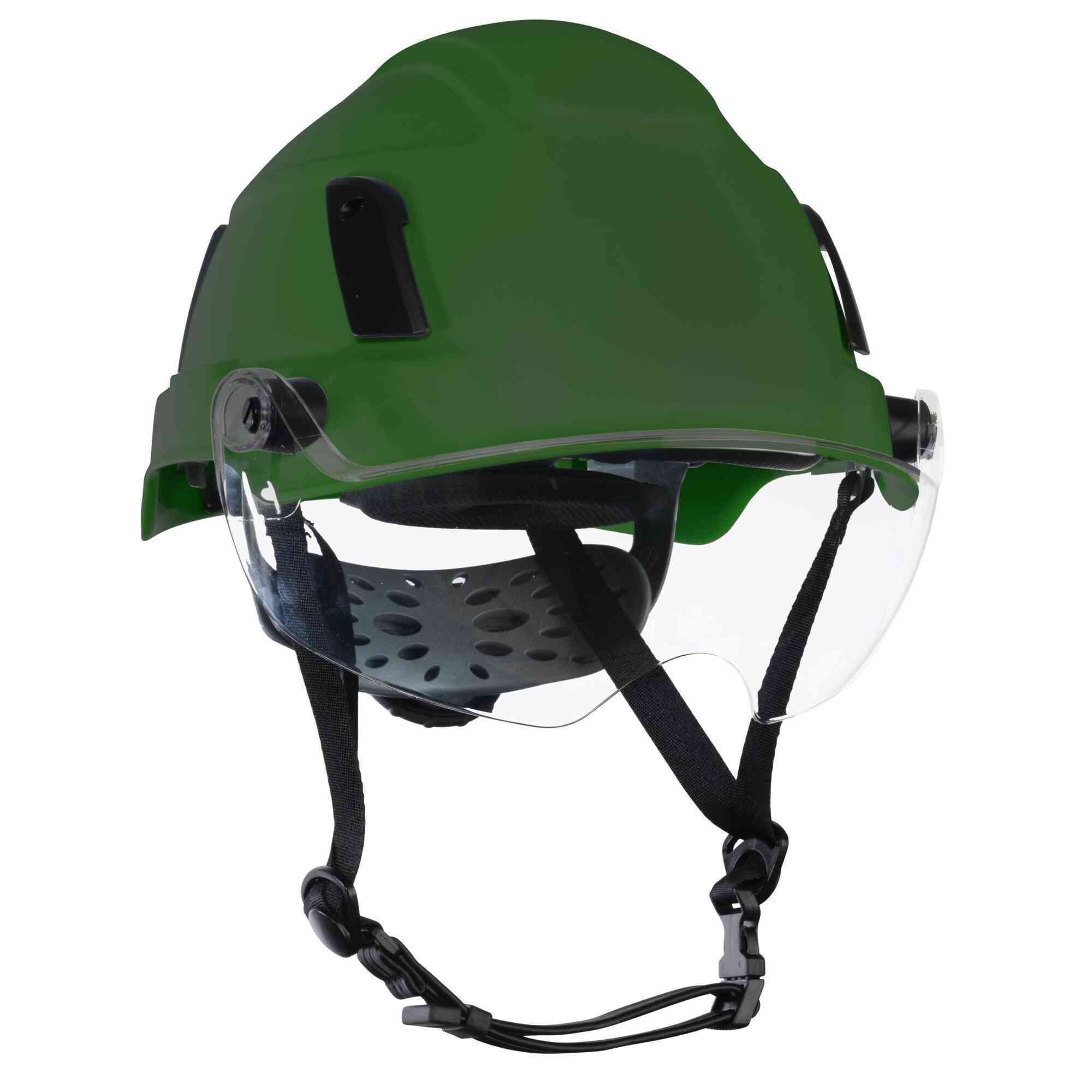 Jackson Safety - Safety Helmet - XS2-550 Series - Type 2+ - With Flip-Up Visor - Green - Model # 22159
